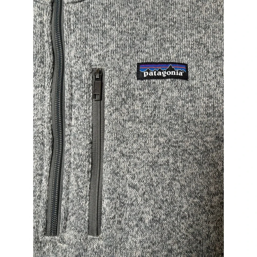 Patagonia Men's Quarter Zip Fleece Pullover | Gray | XL